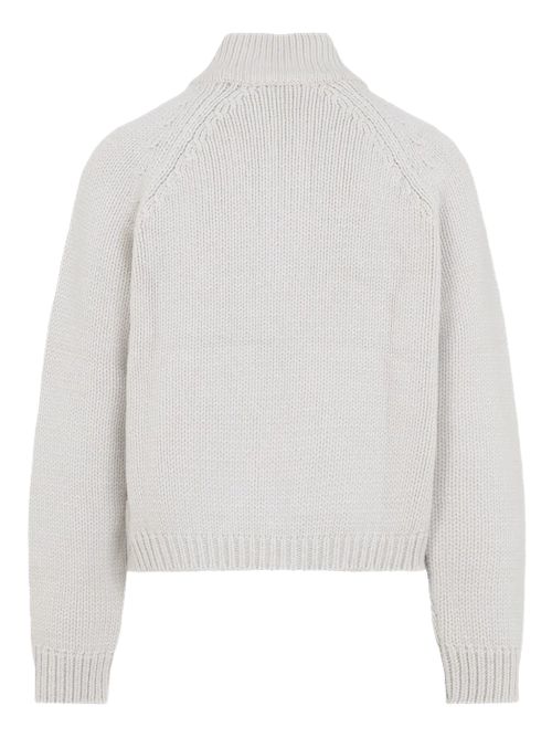 OUR LEGACY high-neck zip-front cardigan Our Legacy | M4253UBBONE LOW TWIST MERINO